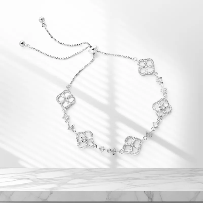 Atsuyama Zircon Bracelets Unisex-4