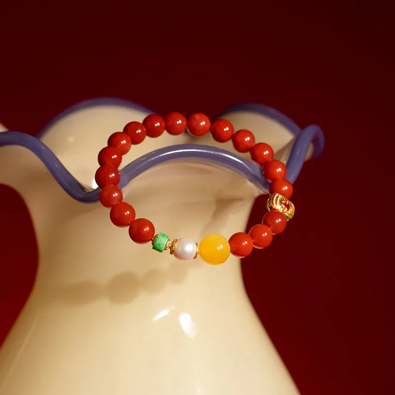Atsuyama Southern Red Agate Bracelets Unisex-3