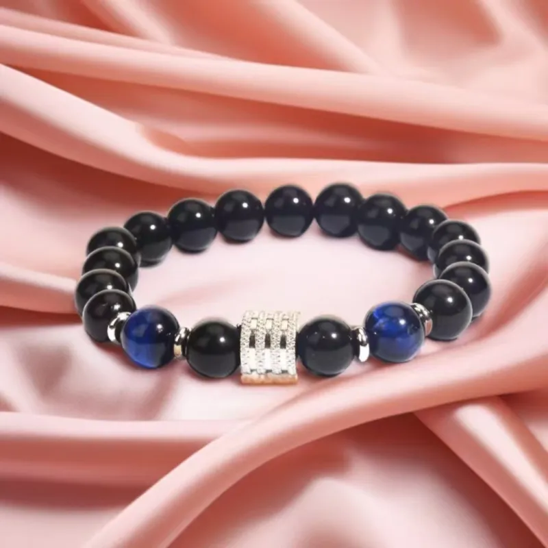 Atsuyama Obsidian Bracelets Unisex-14