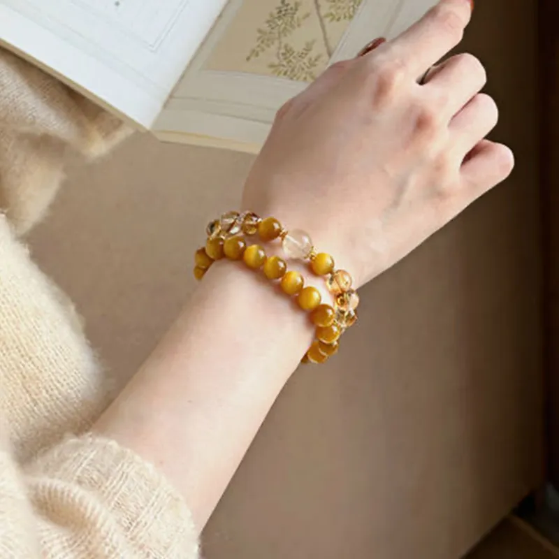 Atsuyama Crystal Bracelets Unisex-2
