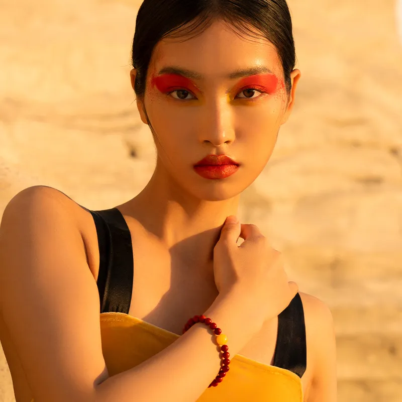 Atsuyama Southern Red Agate Bracelets Unisex-4