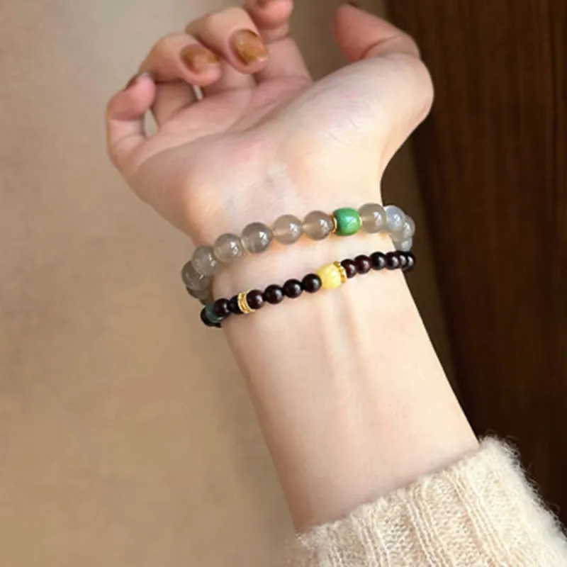 Atsuyama Crystal Bracelets Unisex-1
