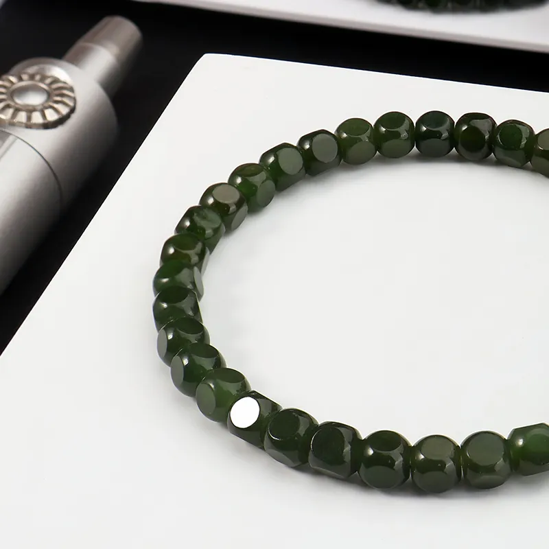 Atsuyama Hetian Jade Bracelets Jasper Women's-2