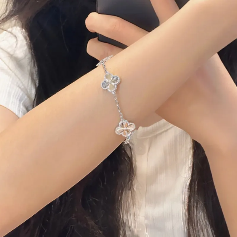 Atsuyama 999 Fine Silver Pure Silver Bracelets Unisex-2