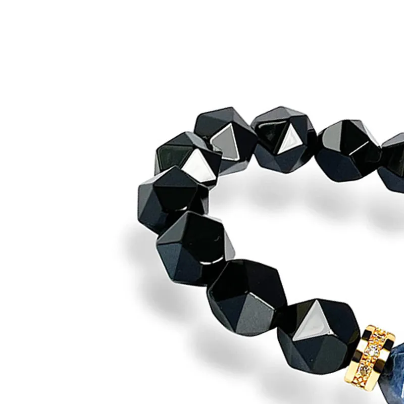 Atsuyama Obsidian Bracelets Unisex-2