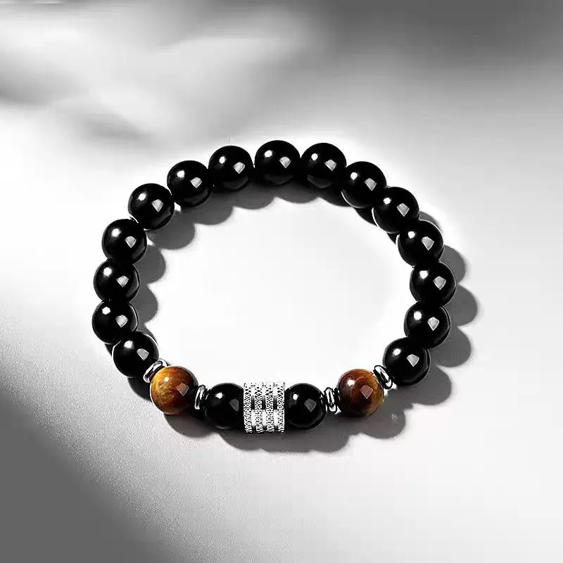 Atsuyama Obsidian Bracelets Unisex-4