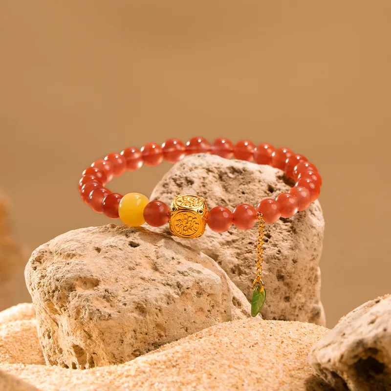 Atsuyama Southern Red Agate Bracelets Unisex-3