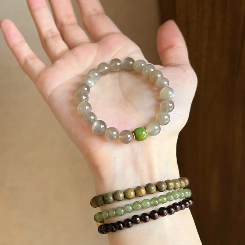 Atsuyama Crystal Bracelets Unisex-3