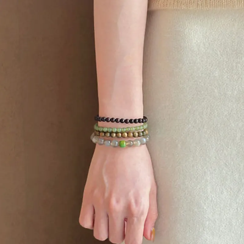 Atsuyama Crystal Bracelets Unisex-4