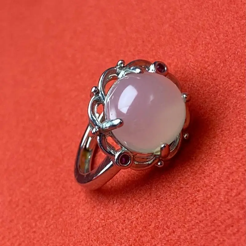 Atsuyama Chalcedony Jade Rings Women's-10
