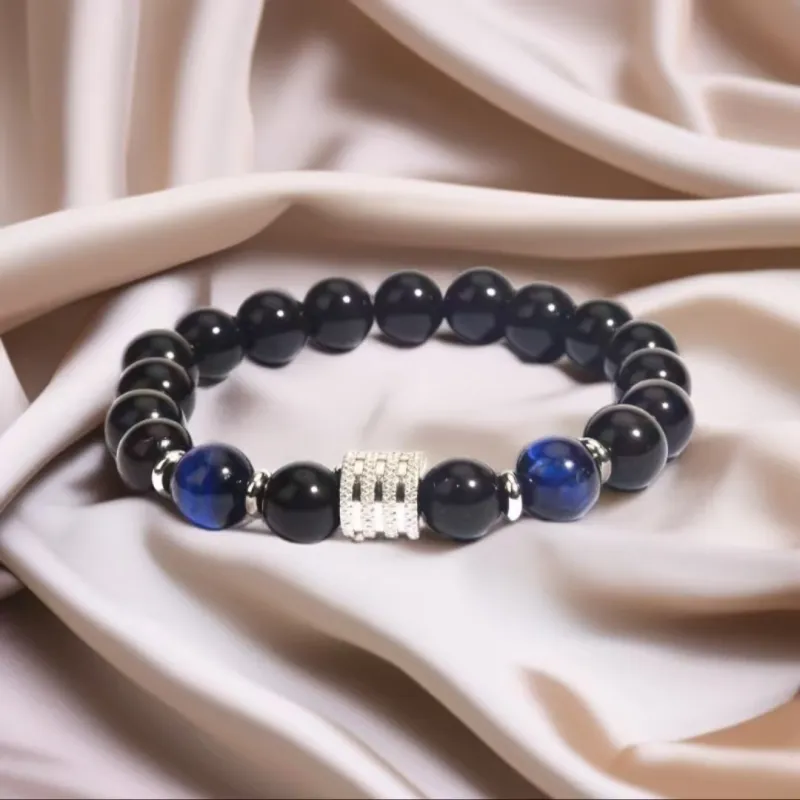 Atsuyama Obsidian Bracelets Unisex-13