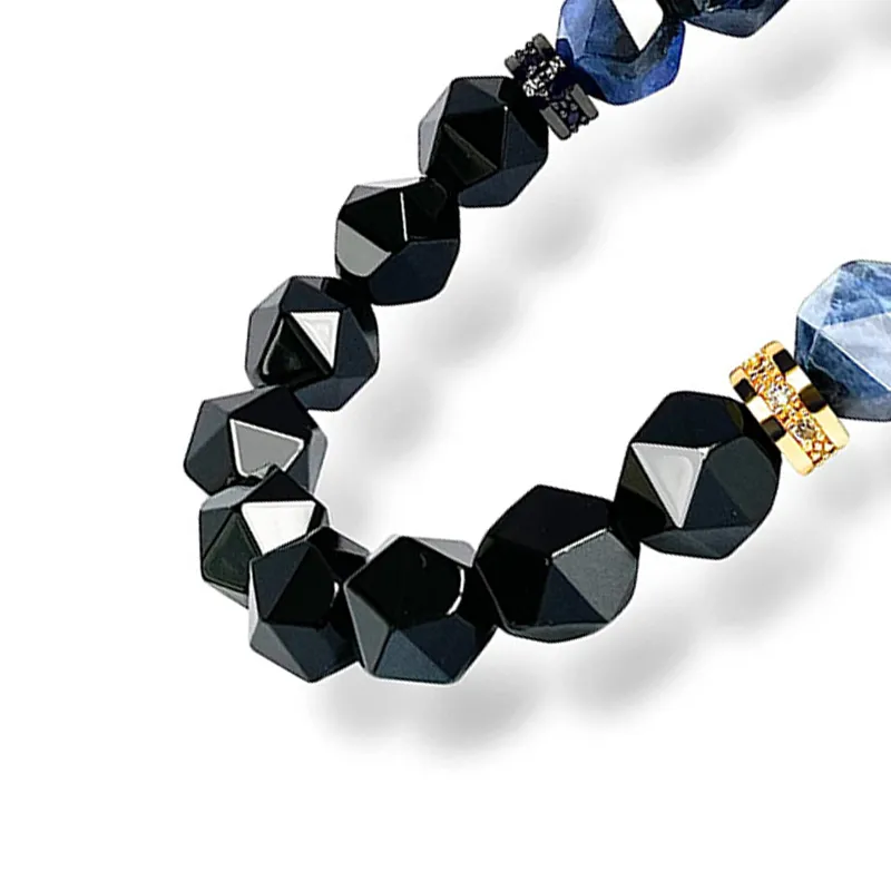 Atsuyama Obsidian Bracelets Unisex-3