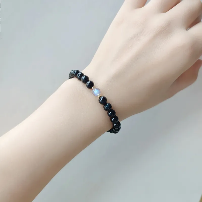 Atsuyama Obsidian Bracelets Unisex-4