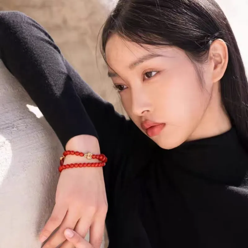 Atsuyama Southern Red Agate Bracelets Unisex-1