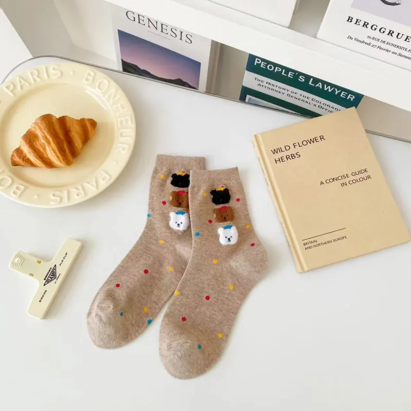 Beerus Mid Calf Socks Women's Combo Set-3