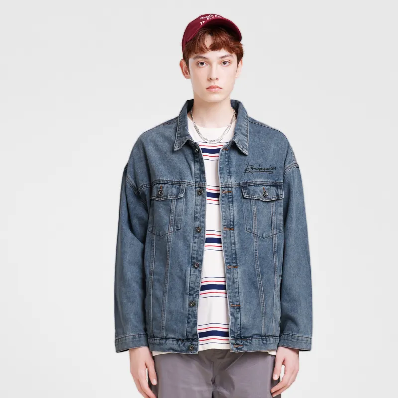 Crayon Shinchan Denim Jacket Unisex-7