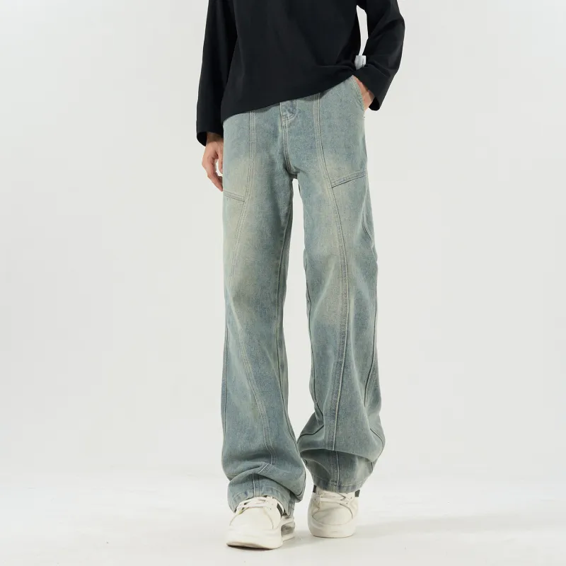 Crayon Shinchan Jeans Unisex Vintage Blue-2