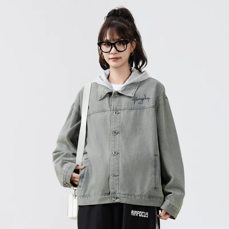 Crayon Shinchan Denim Jacket Unisex-3