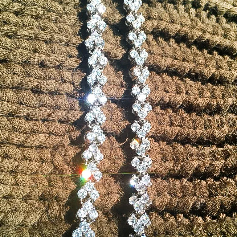 VIR 925 Sterling Silver Bracelets Women's-5