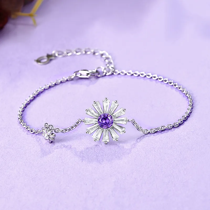 VIR 925 Sterling Silver Bracelets Women's-5