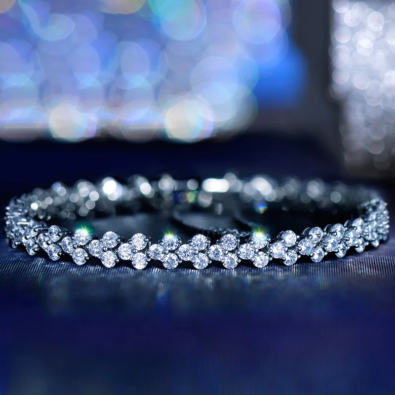 VIR 925 Sterling Silver Bracelets Women's-3