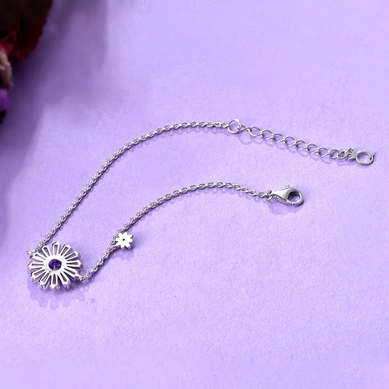 VIR 925 Sterling Silver Bracelets Women's-6