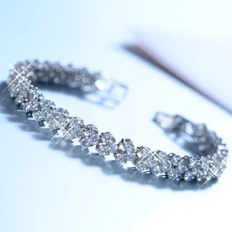 VIR 925 Sterling Silver Bracelets Women's-2