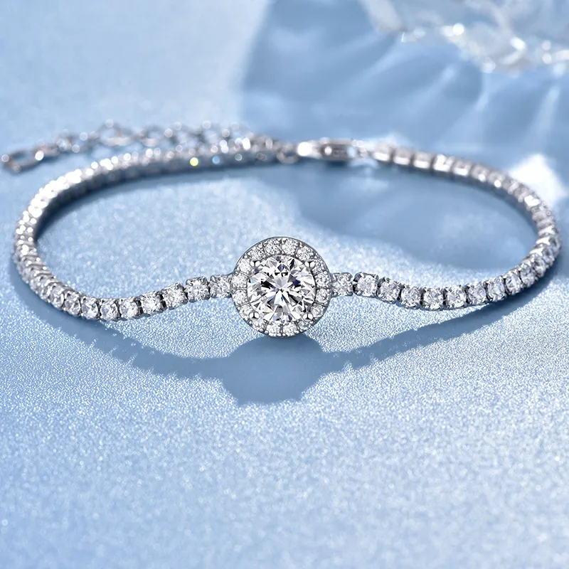 VIR 925 Sterling Silver Bracelets Women's Silver-2