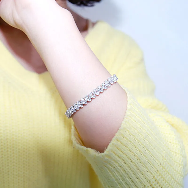 VIR 925 Sterling Silver Bracelets Women's-1