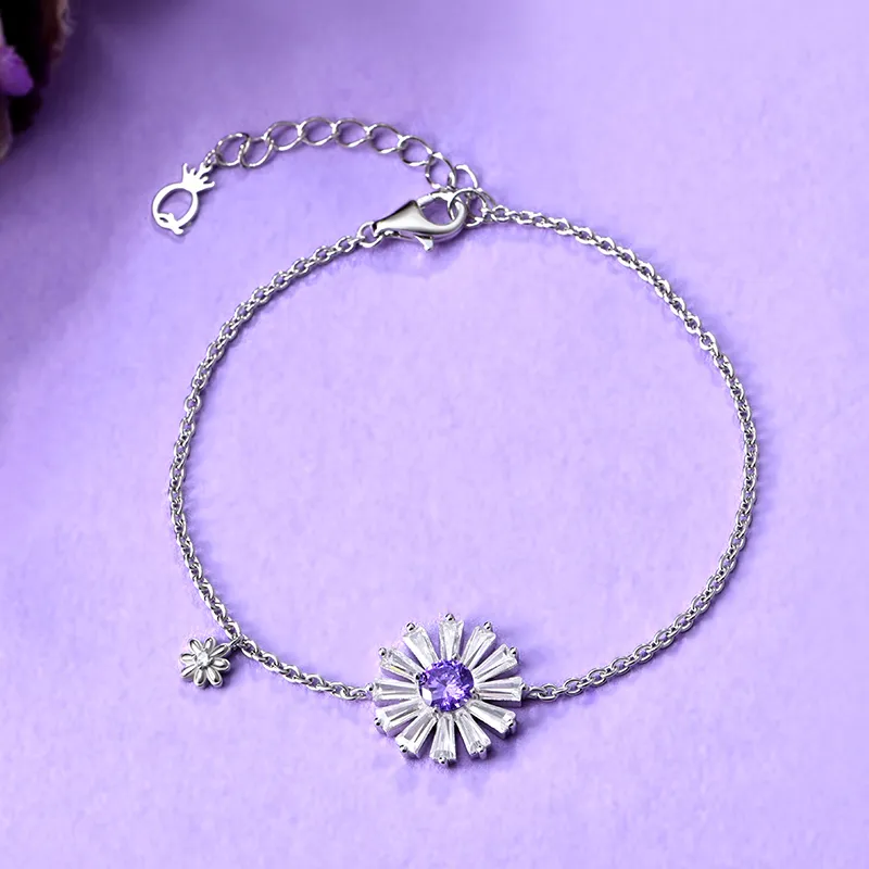 VIR 925 Sterling Silver Bracelets Women's-4