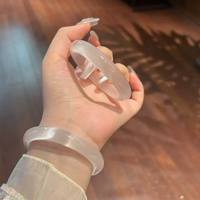Jing Ruyu Glass Cat Eye Bangles Women's-6