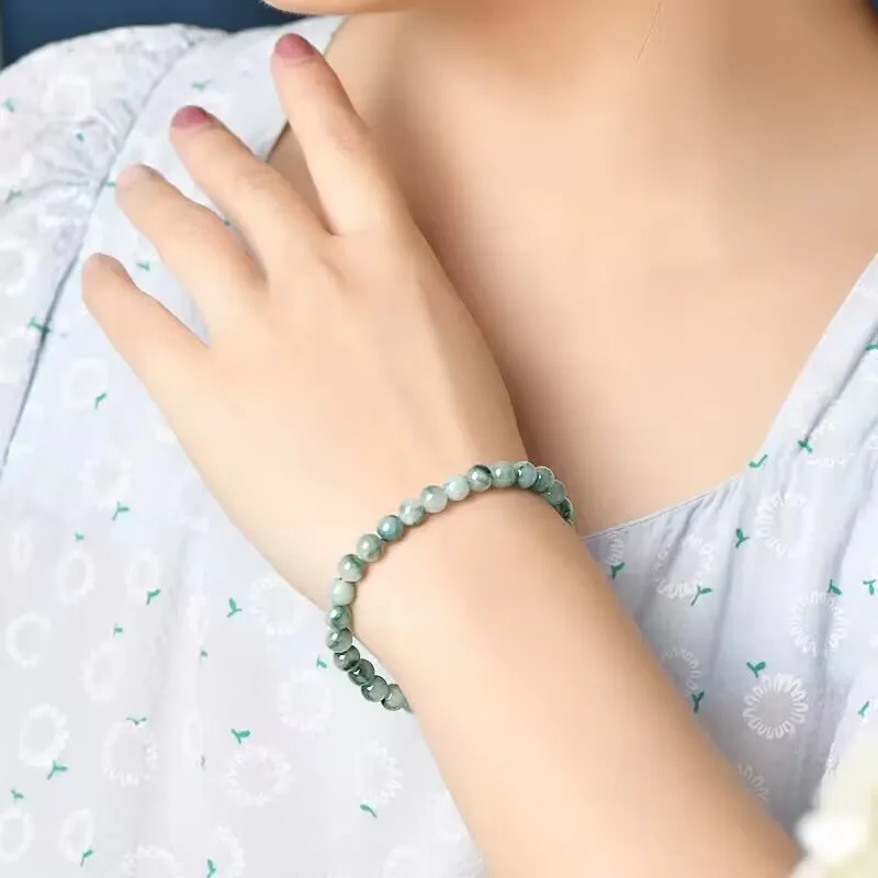 Jing Ruyu Glutinous Jade Jadeite Bracelets Unisex-4