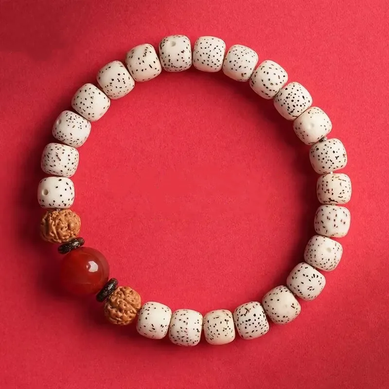 Jing Ruyu Star Moon Bodhi Seeds Bracelets Unisex-1