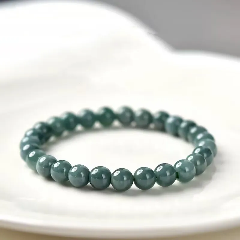 Jing Ruyu Glutinous Jade Jadeite Bracelets Unisex-4