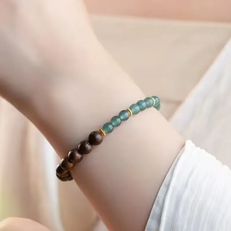 Jing Ruyu Ice Glutinous Jadeite Bracelets Unisex-3