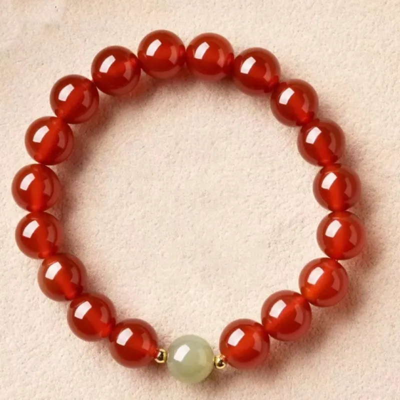 Jing Ruyu Agate Bracelets Unisex-2