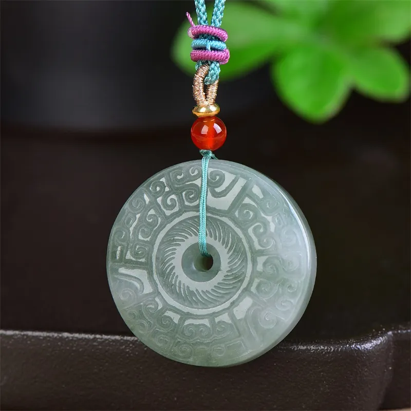 Jing Ruyu Tianshan Jade Necklaces Unisex-5