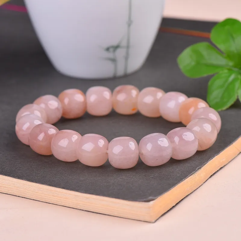 Jing Ruyu Golden Silk Jade Bracelets Unisex-3