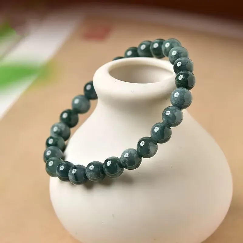 Jing Ruyu Glutinous Jade Jadeite Bracelets Unisex-2