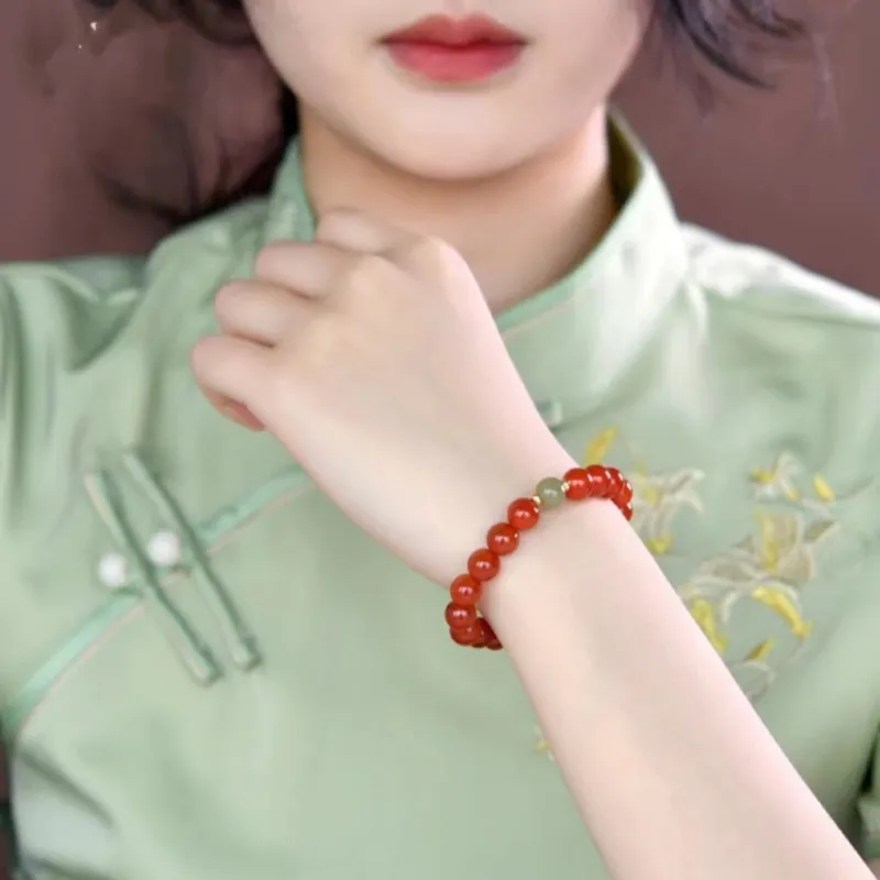 Jing Ruyu Agate Bracelets Unisex-3