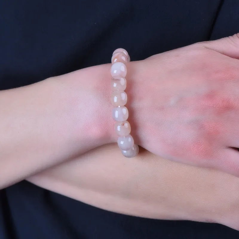 Jing Ruyu Golden Silk Jade Bracelets Unisex-1
