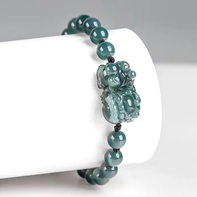 Jing Ruyu Glutinous Jade Jadeite Bracelets Unisex-2