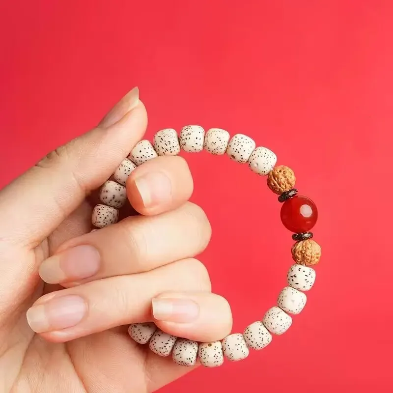 Jing Ruyu Star Moon Bodhi Seeds Bracelets Unisex-2