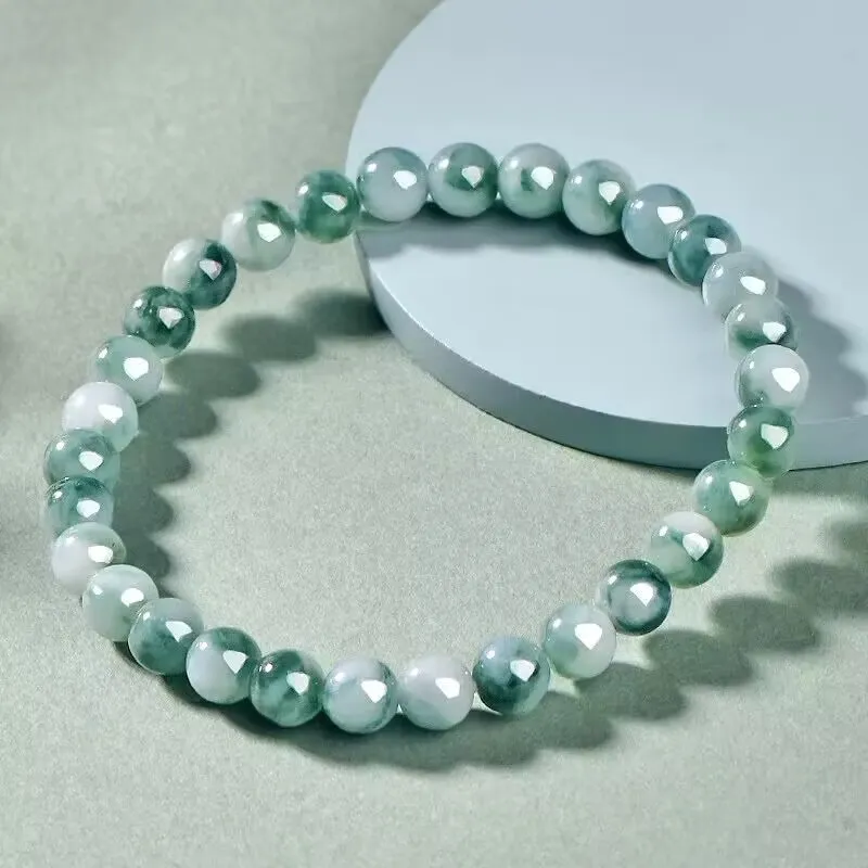 Jing Ruyu Glutinous Jade Jadeite Bracelets Unisex-2