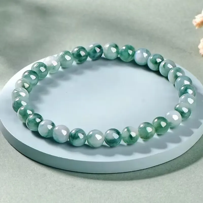 Jing Ruyu Glutinous Jade Jadeite Bracelets Unisex-5