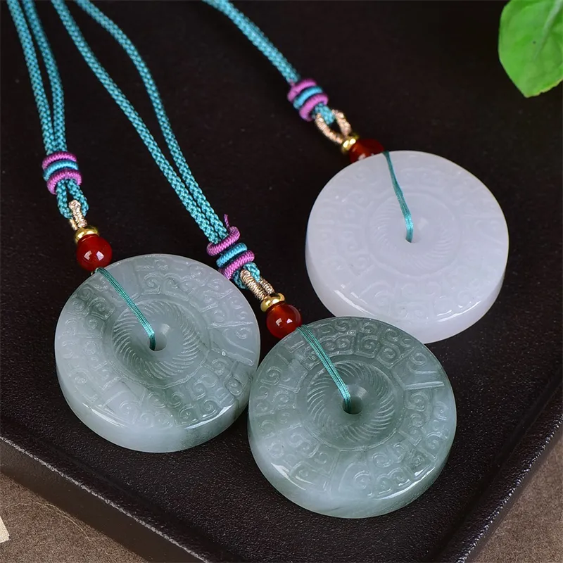 Jing Ruyu Tianshan Jade Necklaces Unisex-8