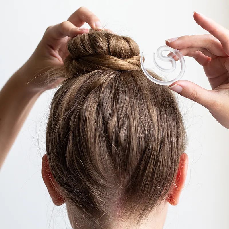 Invisibobble TPU Eco friendly Material Seamless Invisible Hair Clips Unisex Transparent Easy To Hide Color-3