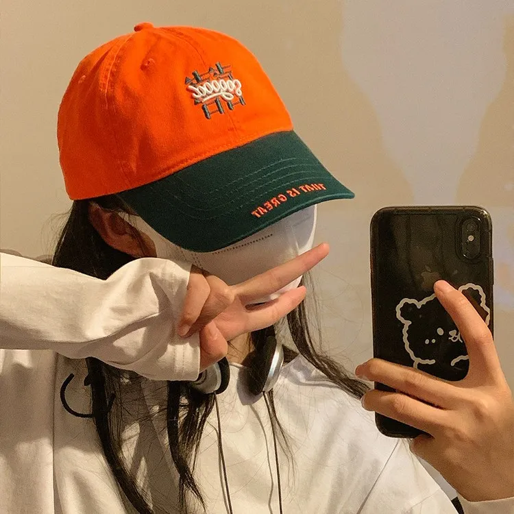 Ai Jiawei Cotton Baseball Caps Unisex-5