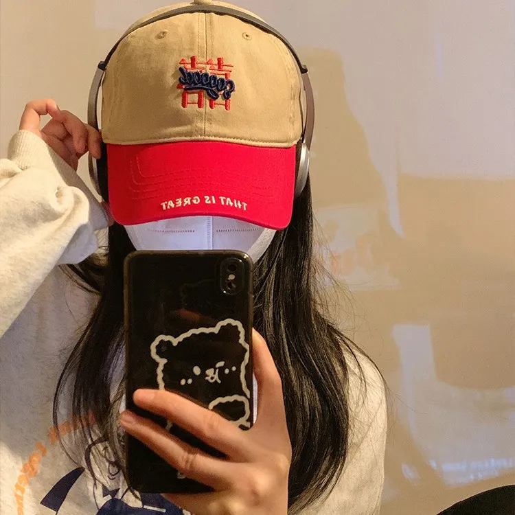 Ai Jiawei Cotton Baseball Caps Unisex-2