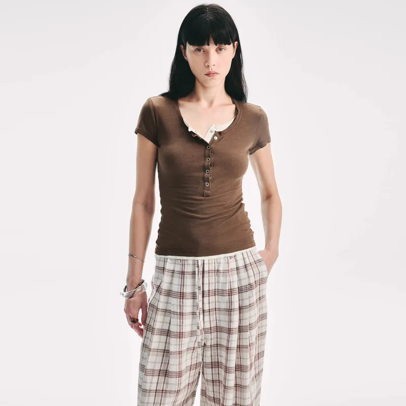FIRELADY FUR Set in Sleeve T Shirt Women's-8